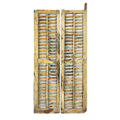 Antique Pair of Kira Shutter Doors