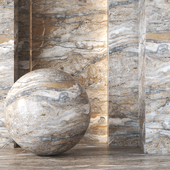 Travertine Texture 4K - Seamless
