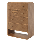 Caspian 4 Drawer Dresser