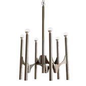 Modernist Sciolari Chandelier for Lightolier