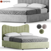 Bed LINE BEIGE by Romatti