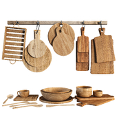 Wooden Kitchen accessories
