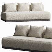 AMALFI 3 SEAT ARMLESS SOFA