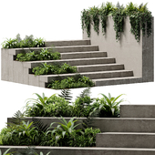 Landscape Furniture stairs - Set 02