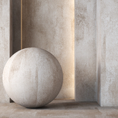 Decorative Plaster Wall Texture 4K - Seamless