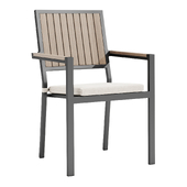 Crate and Barrel Alfresco Outdoor Dining Chair