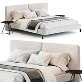 Tatlin-Cover Bed By Minotti