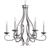 Kichler Lighting Ania 6-light Brushed Nickel Chandelier