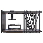 Garden Gazebo Metal Line 13