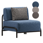 Fauteuil polyester, Thomes