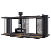 Garden Gazebo Metal 19