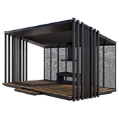 Garden Gazebo Metal 20