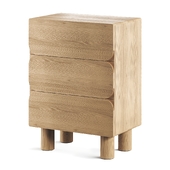 Westwing Collection Cadi Bedside Table