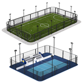 Foot Ball Tennis Grounds