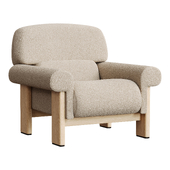 Armchair CABANA Beige Chenille