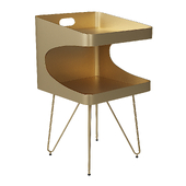 Shelves and Handle Bedside Table