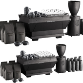 554 La Marzocco coffee machine & Mahlkonig coffee grinder kit dark