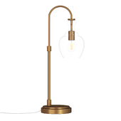 Brass Metal Arched Table Lamp
