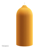 OM_Decorative candle from the Edge TKANO collection