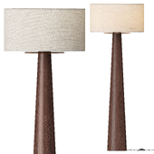 CB2 Eastside Acacia Wood Floor Lamp