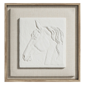 Dos Caballos II Wall Art 09