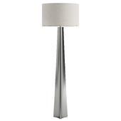 Isla Pewter Triangle Floor Lamp