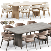 Mads Chair, Daymon Dining Table