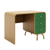 Desktop with one bedside table green SO'HOME Laredoute