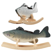 Rocking chair "Carp"