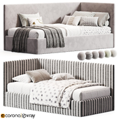 Corner bed BEATRICE by Mamoony