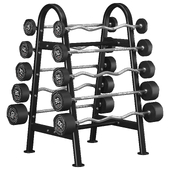 Fixed Barbell Rack