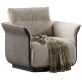 Mon allure fabric armchair