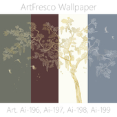 ArtFresco Wallpaper - Дизайнерские бесшовные фотообои Art. Ai-196, Ai-197, Ai-198, Ai-199 OM