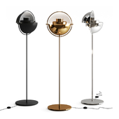 Multi-Lite Floor Lamp  All Brass by GUBI