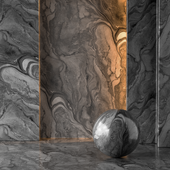 Marble Material 009 | Marble Pattern | PBR 4K PNG Seamless