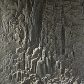 Wall of rock