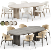 Elypse Dining Chair, Altura Dining Table