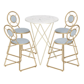 Metal Cosmetic Stool