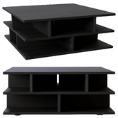 Mille-Feuille Coffee Table Black