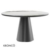 Обеденный стол из керамогранита Kronco Dream Round