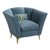 Garda Decor Straight Sofa Annette
