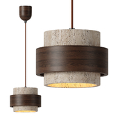 Ascend Retro Stone Wabi-Sabi Pendant