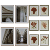 Set of printed artwork Eichholtz