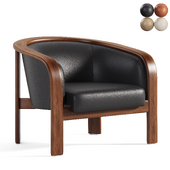 Armchair Barbro Leather