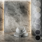 Decorative plaster | Concrete set (seamless) | 46