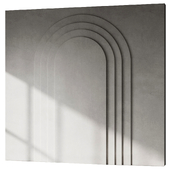 Decorative wall panel composition set 38