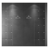 Office Locker with Wardrobe 03