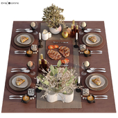 Tableware dining table set 461