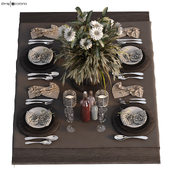 Tableware dining table set 462
