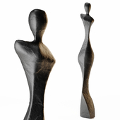 Abstract Woman Sculpture